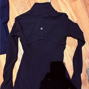 Black Long-Sleeve Athletic Top